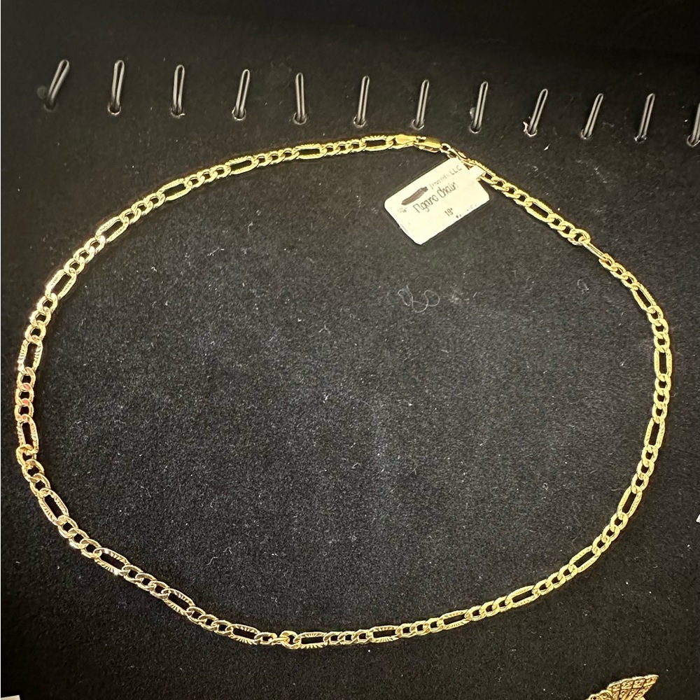 ❌SOLD❌NEW REAL 18K Saudi Gold Necklace